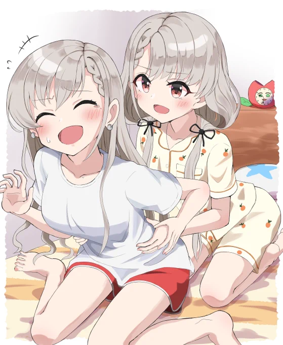 は一ちゃんくすぐるなーちゃん 