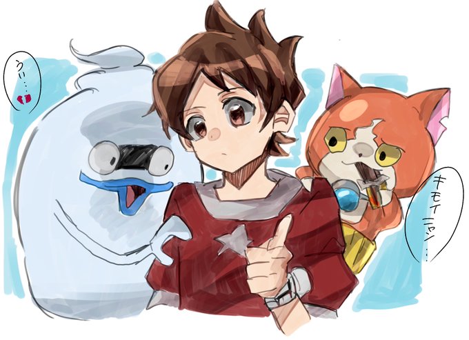 妖怪ウォッチのtwitterイラスト作品