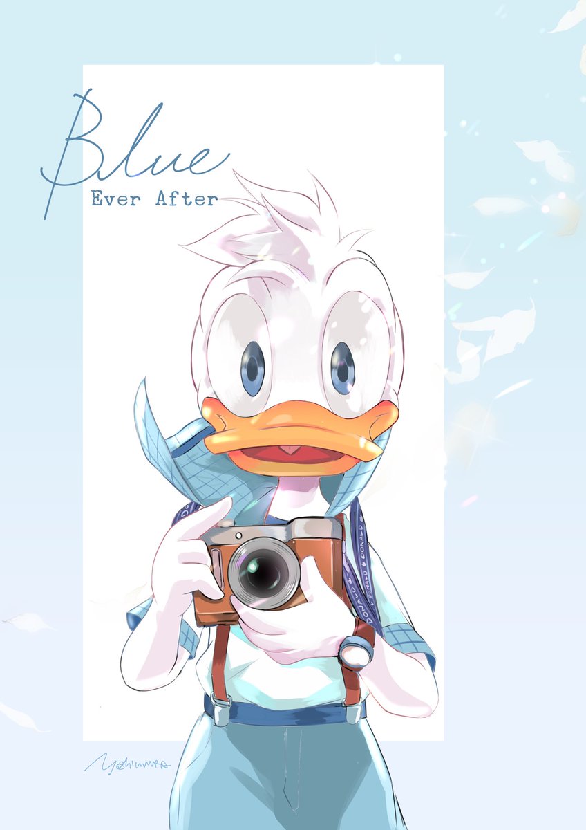「Donald & Daisy
? Disney blue ever after 」|吉村(yoshimura)のイラスト