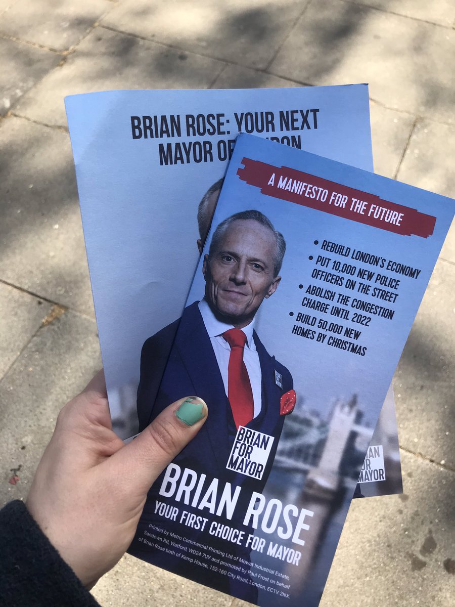 Volunteers are leafleting for Brian Rose’s Mayoral Campaign at the protest - and a bus promoting Lauren Fox campaign also spotted. That’s along with protesters holding placards about plandemic, vaccines being part of a sinister plot by Bill Gates - and lots about freedom.