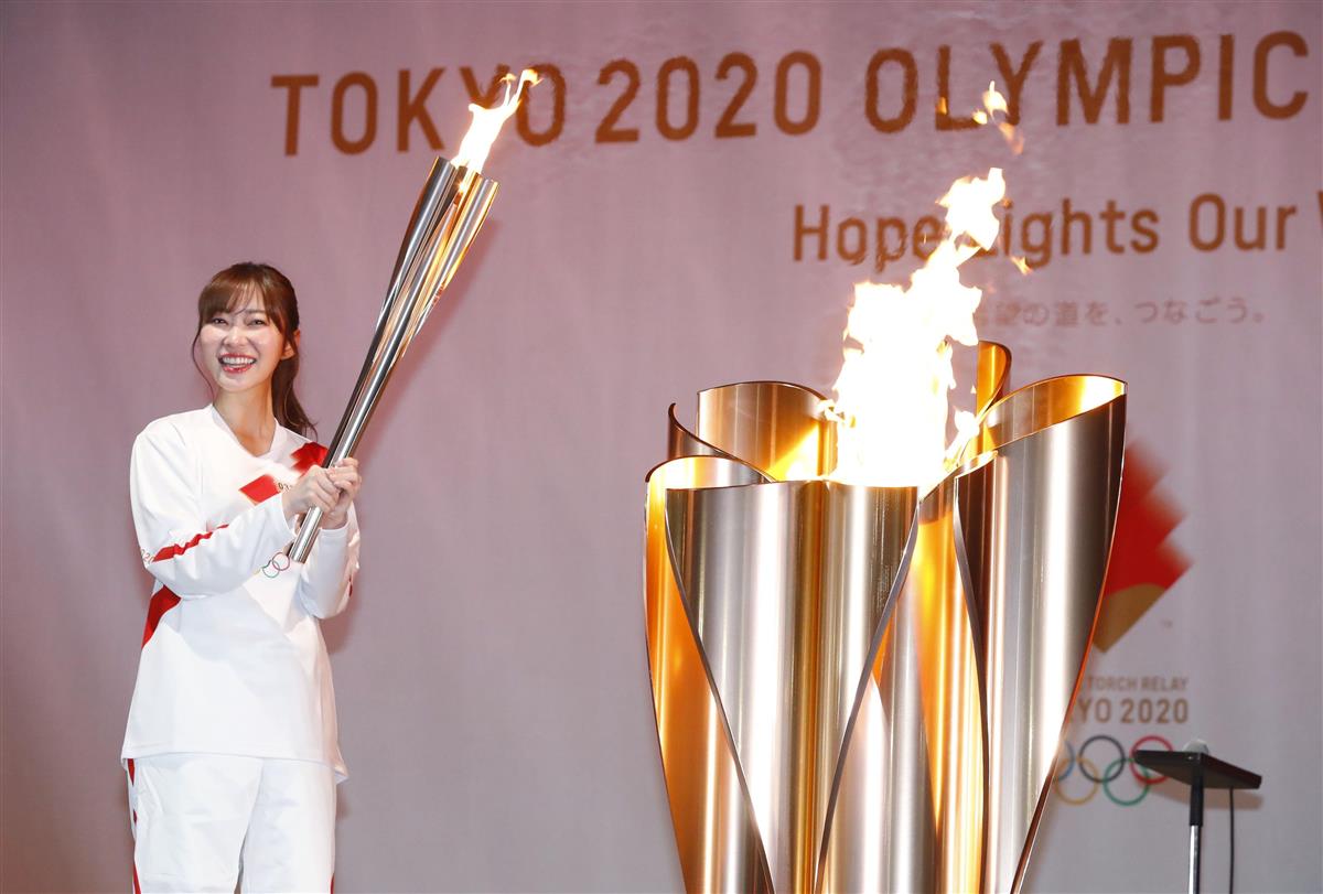 Kazuy1929 はに丸 25日の聖火リレー 全日本実業団対抗駅伝で最多25回の優勝を誇る名門 旭化成陸上部がある延岡市では 顧問の宗茂さんと総監督の弟猛さんが登場 1984年のロサンゼルス五輪にそろって出場するなど70 80年代の日本マラソン界をけん引し