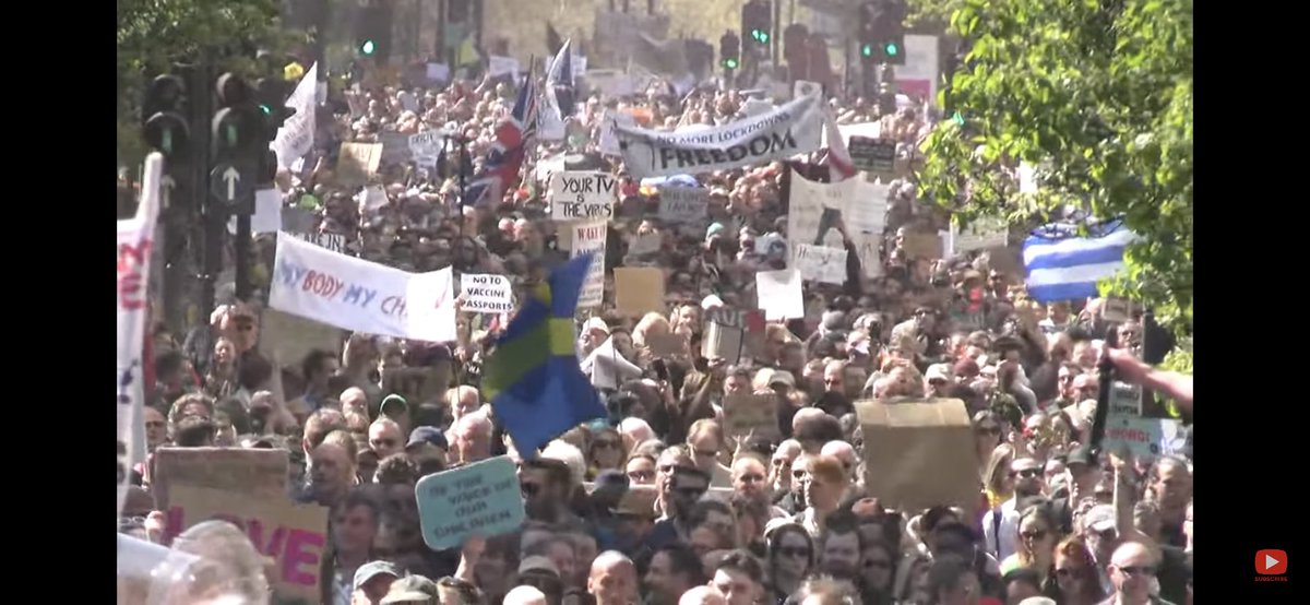 jilicious's tweet image. Sea of amazingness. This is the biggest one yet and has to be heard. #londonprotest #lockdownprotest
