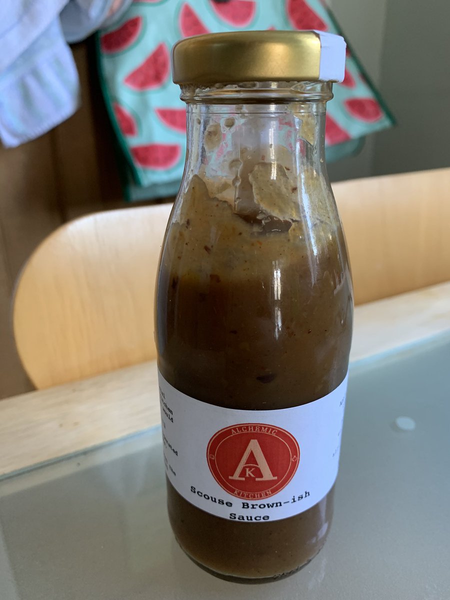 Knowsley Pie and Scouse Brown-ish (Scouse Brow-nish?) Sauce by @AlchemicKitchen with @HomebakedBakery delivered by @LIDSdelivery #delicious #ShopLocal