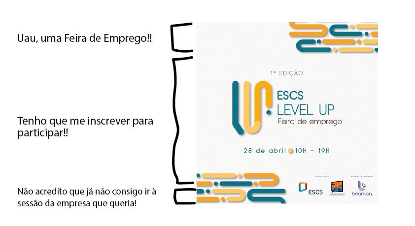 ae_escs's tweet image. Não deixes que isto te aconteça! Garante o teu lugar e inscreve-te já na #ESCSLevelUp 🙌

Inscreve-te em: a.beamian.com/#/event/escs-l…