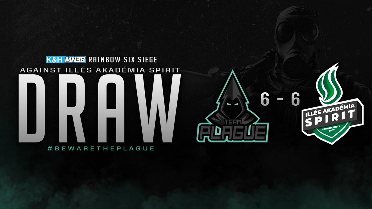 6-6 against @IlleSpirit in <a href="/HungarianEsport/">Magyar Nemzeti E-sport Bajnokság</a> first round!

#BewareThePlague #DominateWithOMEN #rainbow6siege #MN3B