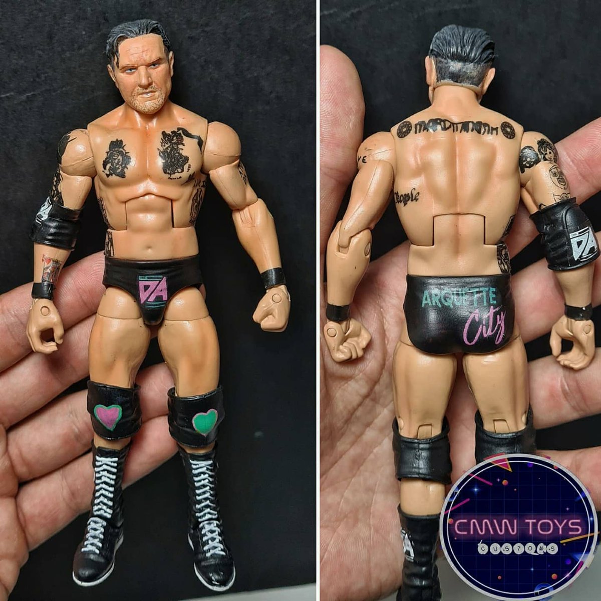 Just finished this @DavidArquette custom. Having recently watched his documentary I needed this for my wrestling collection.