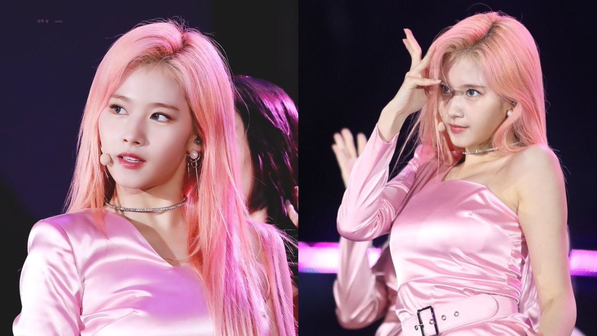 pink haired sana was THE cultural reset.