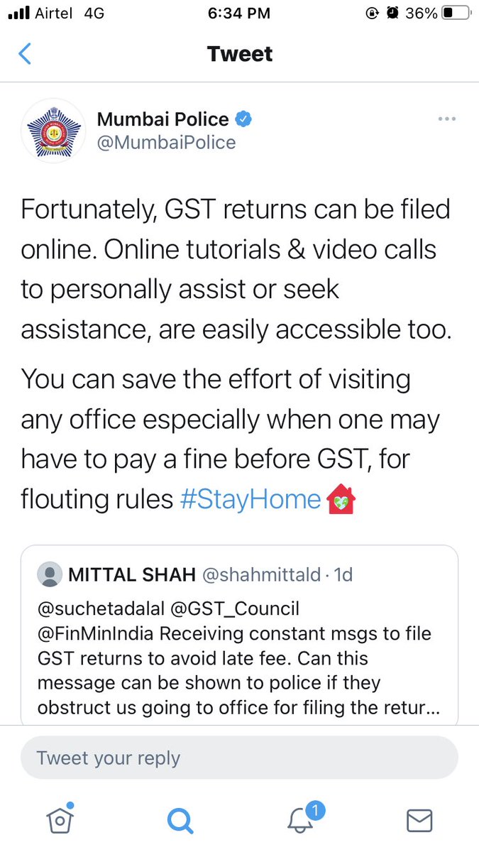 CAlalit7's tweet image. For compliances @MumbaiPolice and @mygovindia  has same views? @cbic_india @FinMinIndia @nsitharaman @PMOIndia @PiyushGoyal