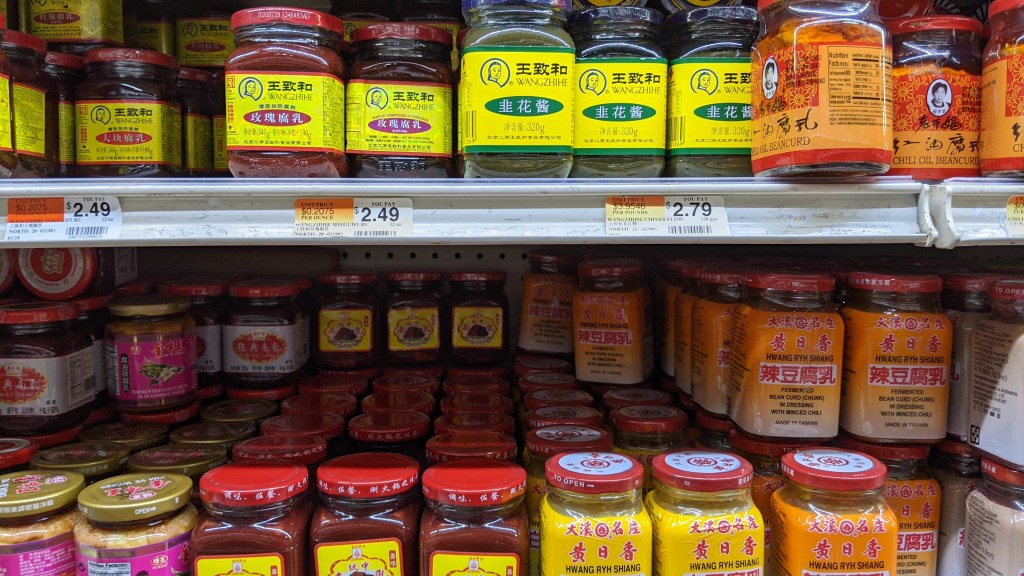 All this makes for an easy confession that I'm woefully ignorant as I begin to wander through the streets and cause minor traffic jams in staring at shelves full of indecipherable labels and unfamiliar produce.