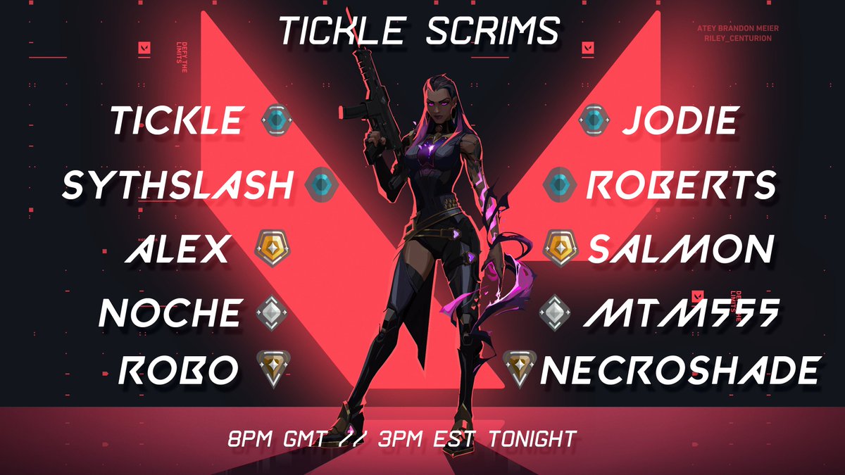 Tickle Scrims tonight at 8pm gmt / 3pm est!
Be there, it'll be fun 🥳😀
<a href="/OmenOrigins_/">Omen Origins</a> #OurOmen