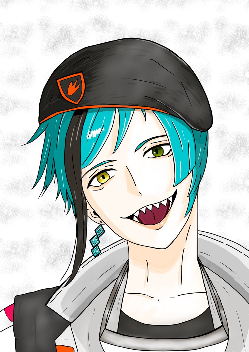 O Xrhsths ちゅん Sto Twitter 2作品目 豆フロイドなんとかできたけど 知識が無さすぎて 影の付け方がわからーん 服と帽子が難しすぎる 答えが見つからないけど とりあえず次は横顔挑戦しよ フロイドssrおめでとー 迎えに行くからな ツイステファン