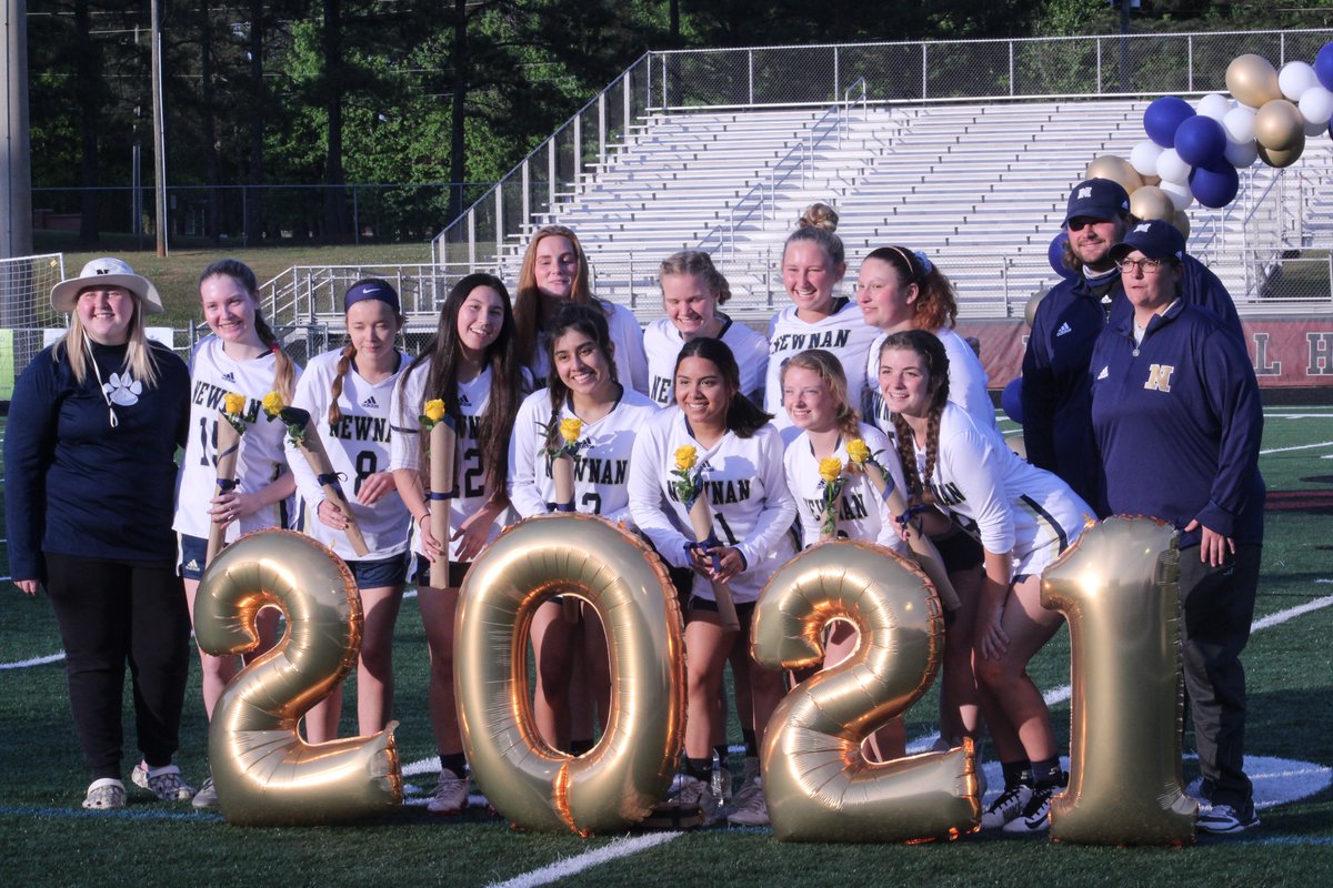 NTHSports's tweet photo. Congrats to @NEWNANBOYSLAX on their senior night 
@NewnanHigh @CoachCyprianNHS @Coach_Barden2 https://t.co/hYZWrvozJn