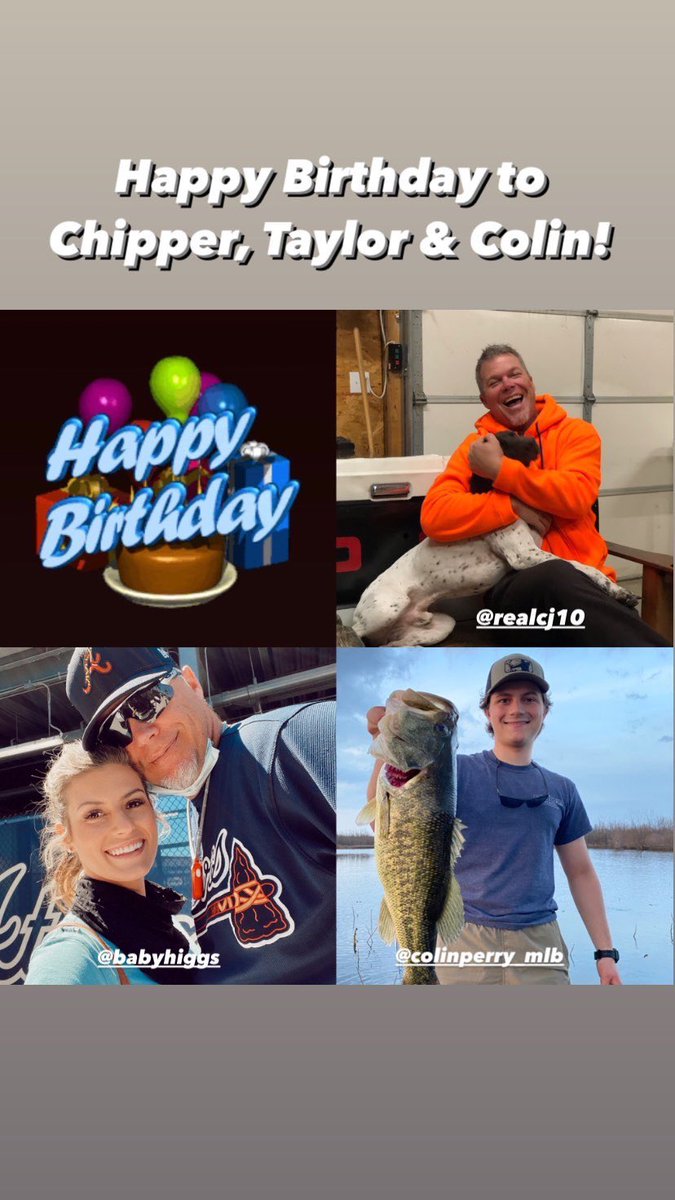 Wishing these 3 a happy birthday today!