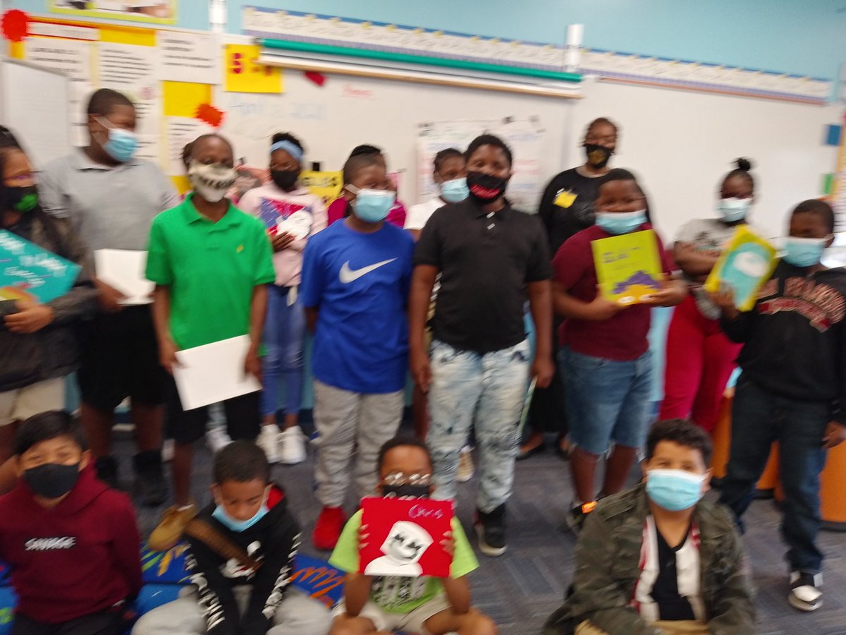 Saying goodbye to Ms. James our wonderful intern from BCU. We love you Miss James and wish you the best.