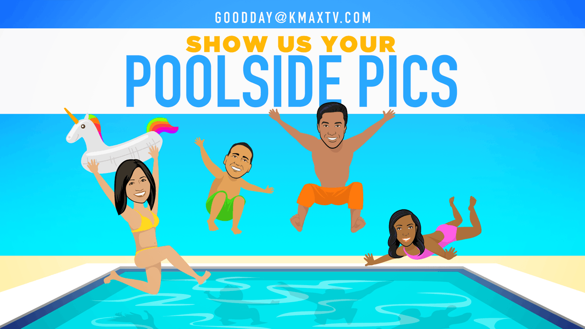 CANNONBALL!!!!!!!!!!!
It's Nat'l Pool Opening Day.
We want to see your Poolside Pics
Email pics to goodday@kmaxtv.com
<a href="/TinaMacuha/">Tina Macuha</a> <a href="/Jordan_Segundo/">Jordan Segundo</a>