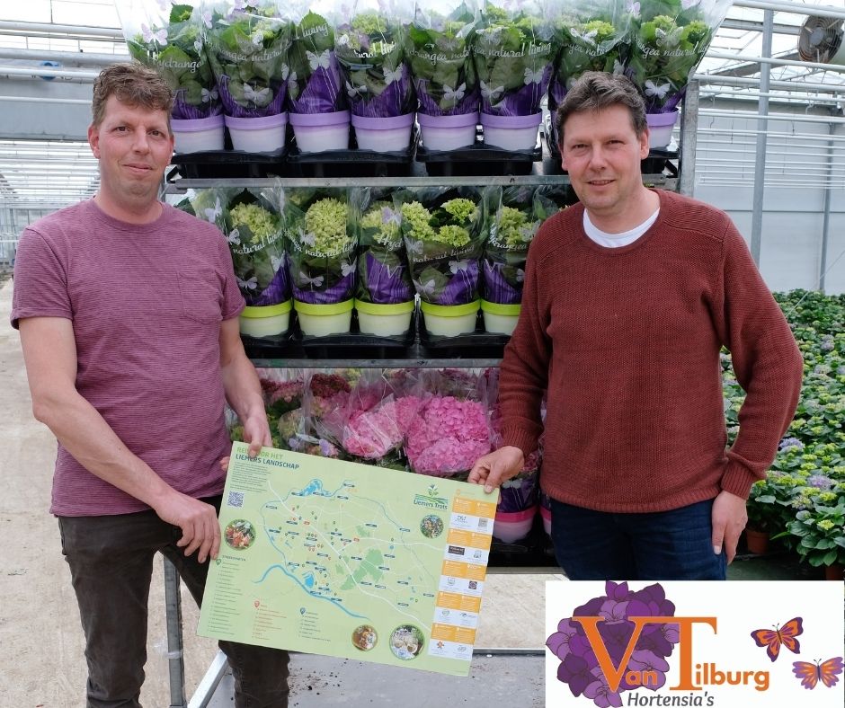 Eerder deze week hebben we hortensia kwekerij Van Tilburg uit Groessen welkom geheten als nieuwe streekgenoot bij <a href="/LiemersTrots/">Liemers Trots</a>