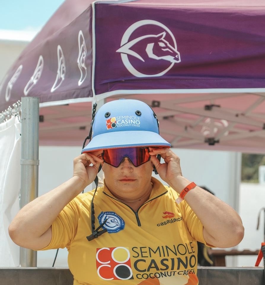 Honored to play for ⁦<a href="/CasinoCoco/">Seminole Casino Coconut Creek</a>⁩ #seminoleCasinococonutcreek on the Beach 🏖 The WPL Beach Polo World 🌎 Cup - #miami  #jointhefun live or #livepolo ⁦<a href="/ChukkerTV/">ChukkerTV</a>⁩