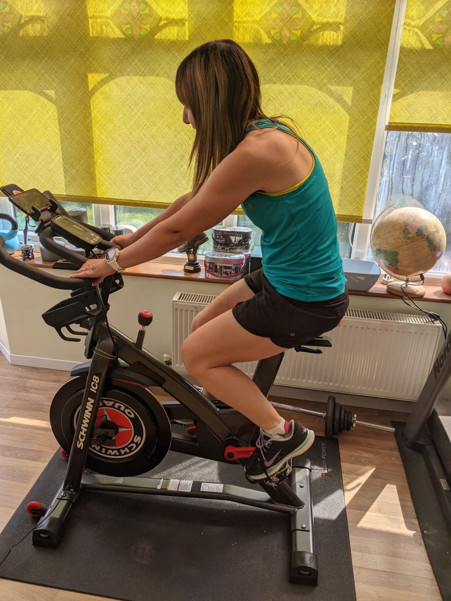 romfordrunner's tweet photo. So excited by my new bike!!!!! #spinbike #indoorcycling #happyday #crosstraining #injueyrehab #iwillrunagain https://t.co/H9S71kHeV3