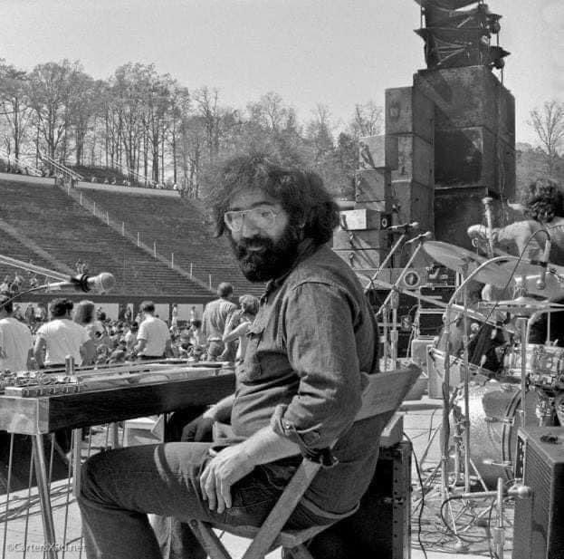 (4/24/71) Wallace Wade Stadium, Duke University, North Carolina.  @GratefulDead  #GratefulDeadSub (Photo pull  @Jasonep77)