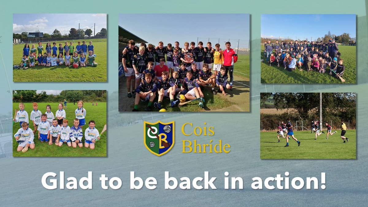 Cois Bhride GAA (@coisbhridegaa) on Twitter photo We are delighted to be welcoming back our juvenile teams for training from Monday 26th April. Wishing everyone a safe return and most importantly that everyone enjoys themselves.<a href="/coisbhridegaa/">Cois Bhride GAA</a> <a href="/TallowGAA/">Tallow GAA</a> <a href="/kgkshamrocksgaa/">Shamrocks GAA Club</a> We are delighted to be welcoming back our juvenile teams for training from Monday 26th April. Wishing everyone a safe return and most importantly that everyone enjoys themselves.<a href="/coisbhridegaa/">Cois Bhride GAA</a> <a href="/TallowGAA/">Tallow GAA</a> <a href="/kgkshamrocksgaa/">Shamrocks GAA Club</a>