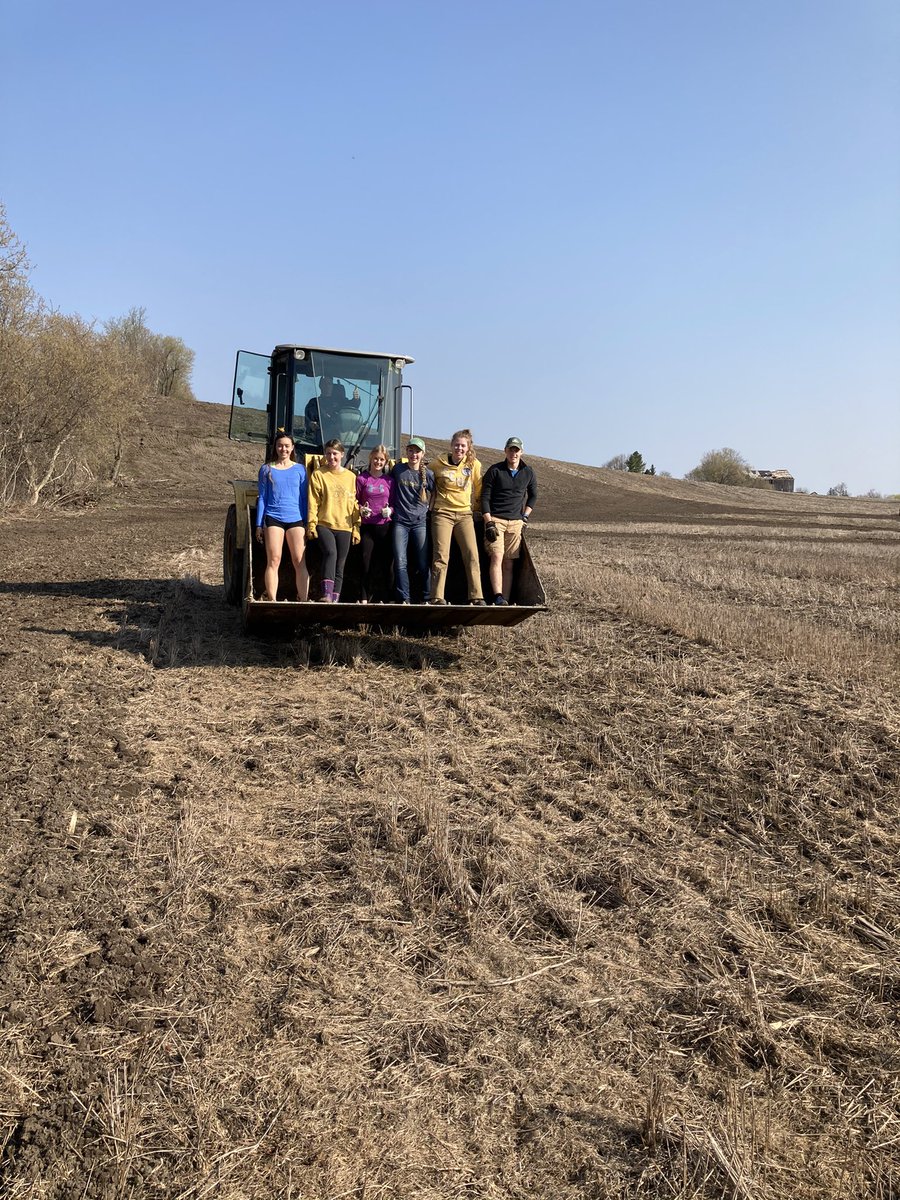 Rock picking crew at Lincswold today