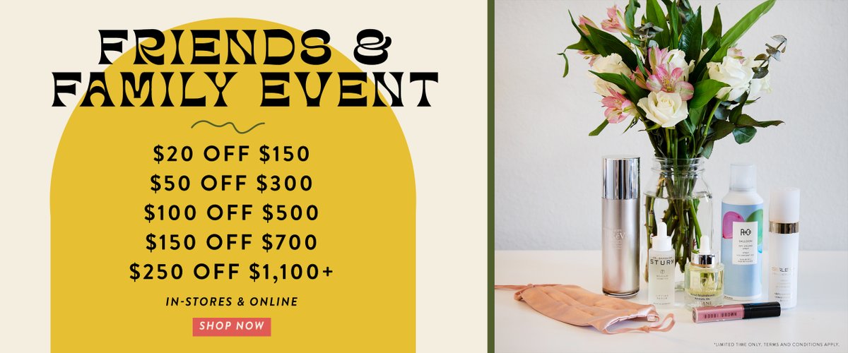 Shop more, save more during Friends &amp; Family! cosbar.com/friends-and-fa…