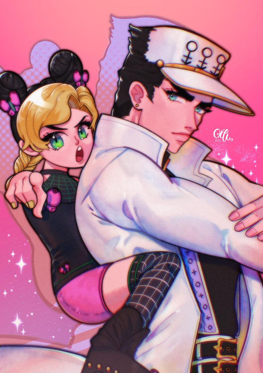 allupaca's tweet photo. Morioh-cho Ora family 👨‍👧🌟

#jjba https://t.co/LwQyhcsgDO