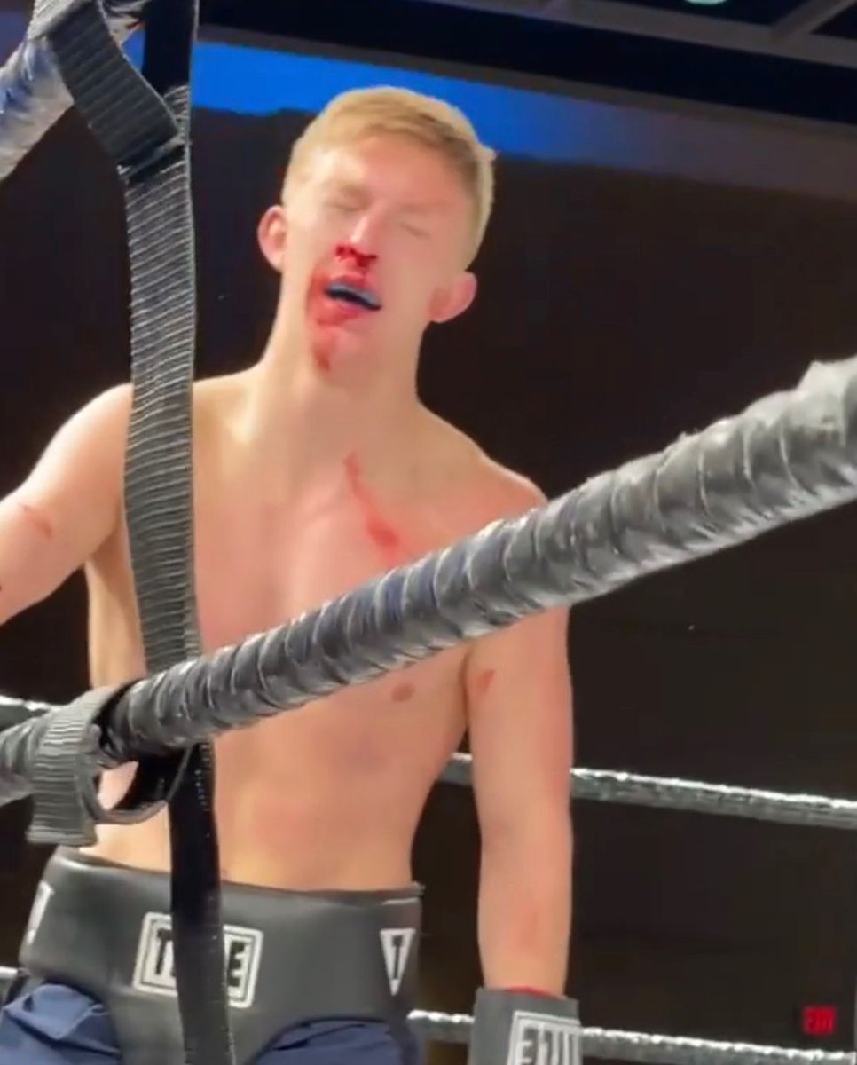 barstoolsports's tweet photo. Never Seen Anyone Take A BEATING Quite Like This Frat Boy At RnR 
https://t.co/kCCYWq6vrw https://t.co/wWEQtI4Ea8