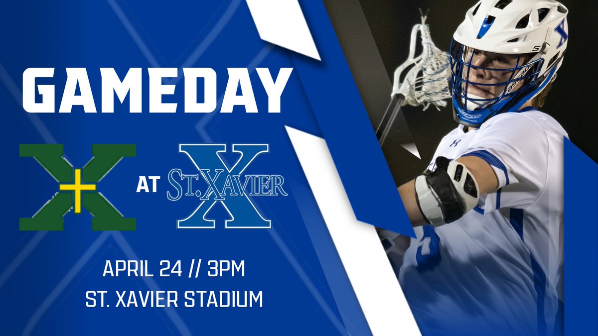 Battle of St. Xavier today in Lacrosse as Louisville St. X visits North Bend Rd. to take on the Bombers. 

JVB - 11
JVA - 1
Varsity - 3

Tickets: $6 presale or at the gate: stxsports.net/sports/2020/2/…
Protocols: stxsports.net/news/2020/8/20…

<a href="/StXstix/">Smith</a> 
#AMDG