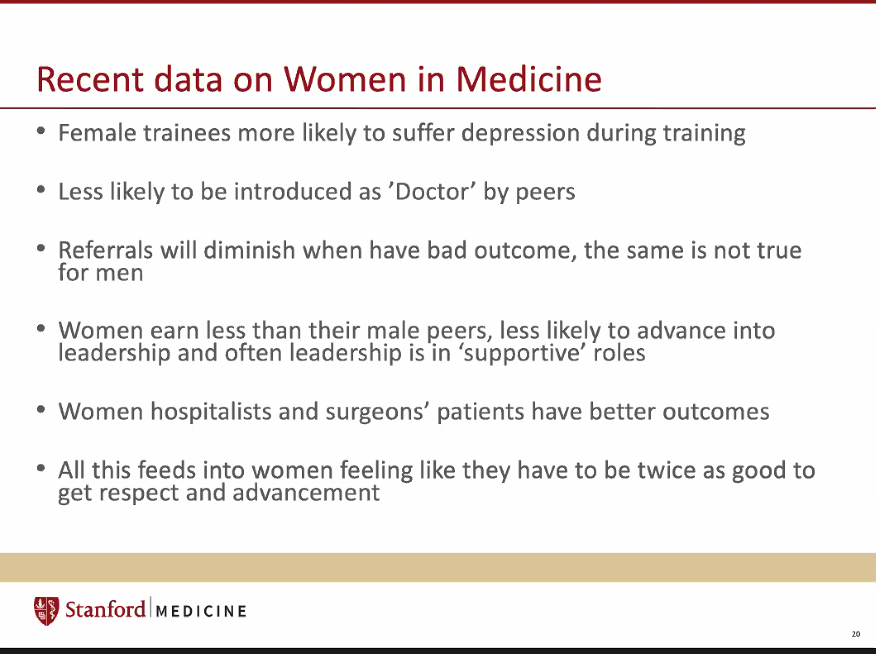 Mio 幸緒 Kitano, MD, MPH, FACS, FSSO (she/her/hers) (@mkitano7) on Twitter photo Attending <a href="/AmCollSurgeons/">American College of Surgeons</a> WiSC leadership seminar
First talk by Dr. Hawn
Male + surgeon = surgeon
Women + surgeon = woman surgeon
We should all be "surgeons" regardless of gender
Some staggering recent data on women in medicine
#WomenInSurgery #MedTwitter #WomenInMedicine Attending <a href="/AmCollSurgeons/">American College of Surgeons</a> WiSC leadership seminar
First talk by Dr. Hawn
Male + surgeon = surgeon
Women + surgeon = woman surgeon
We should all be "surgeons" regardless of gender
Some staggering recent data on women in medicine
#WomenInSurgery #MedTwitter #WomenInMedicine