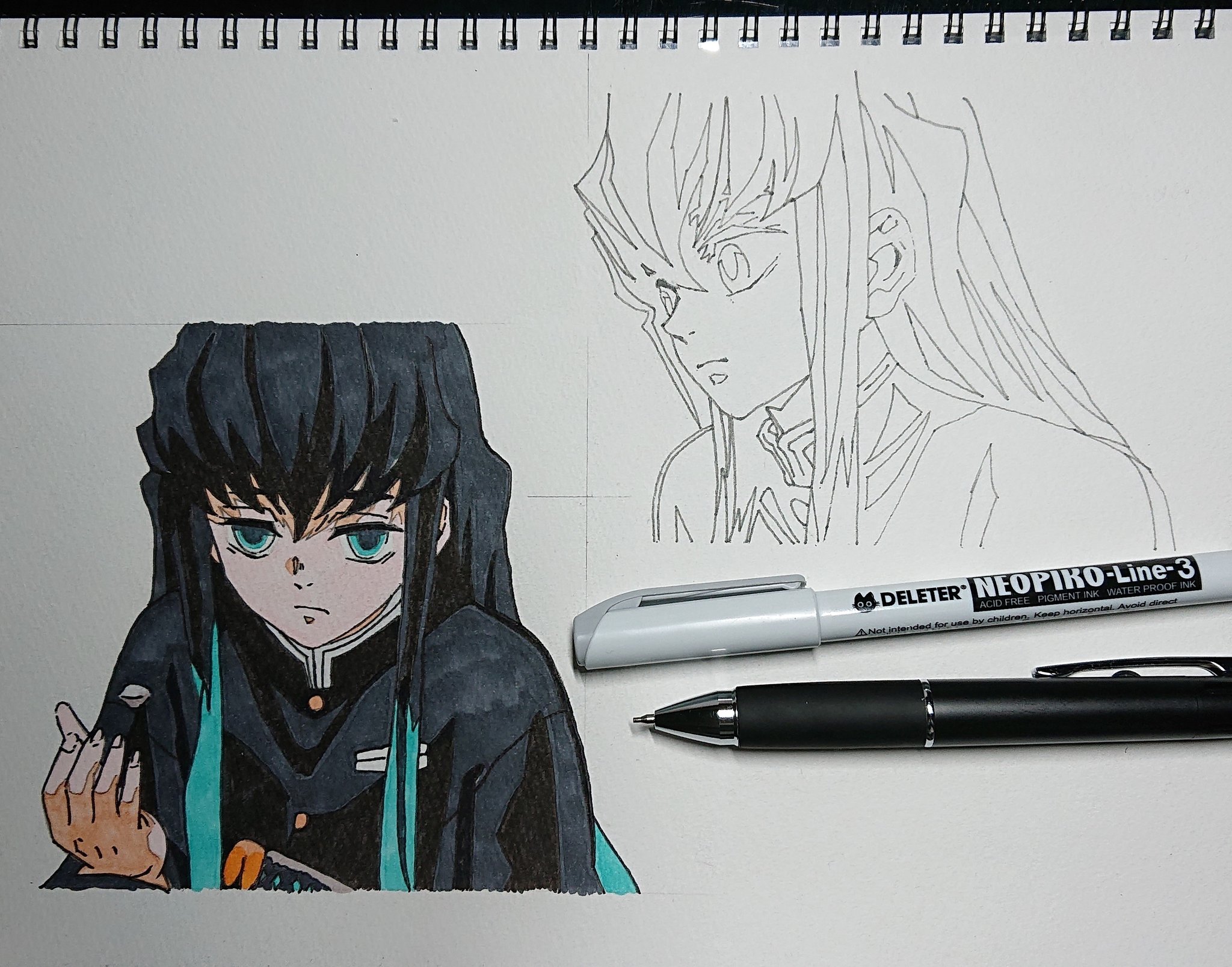サイズ交換ｏｋ 鬼滅の刃 時透無一郎 イラスト 模写 アート 写真 Www Marshallkent Nl