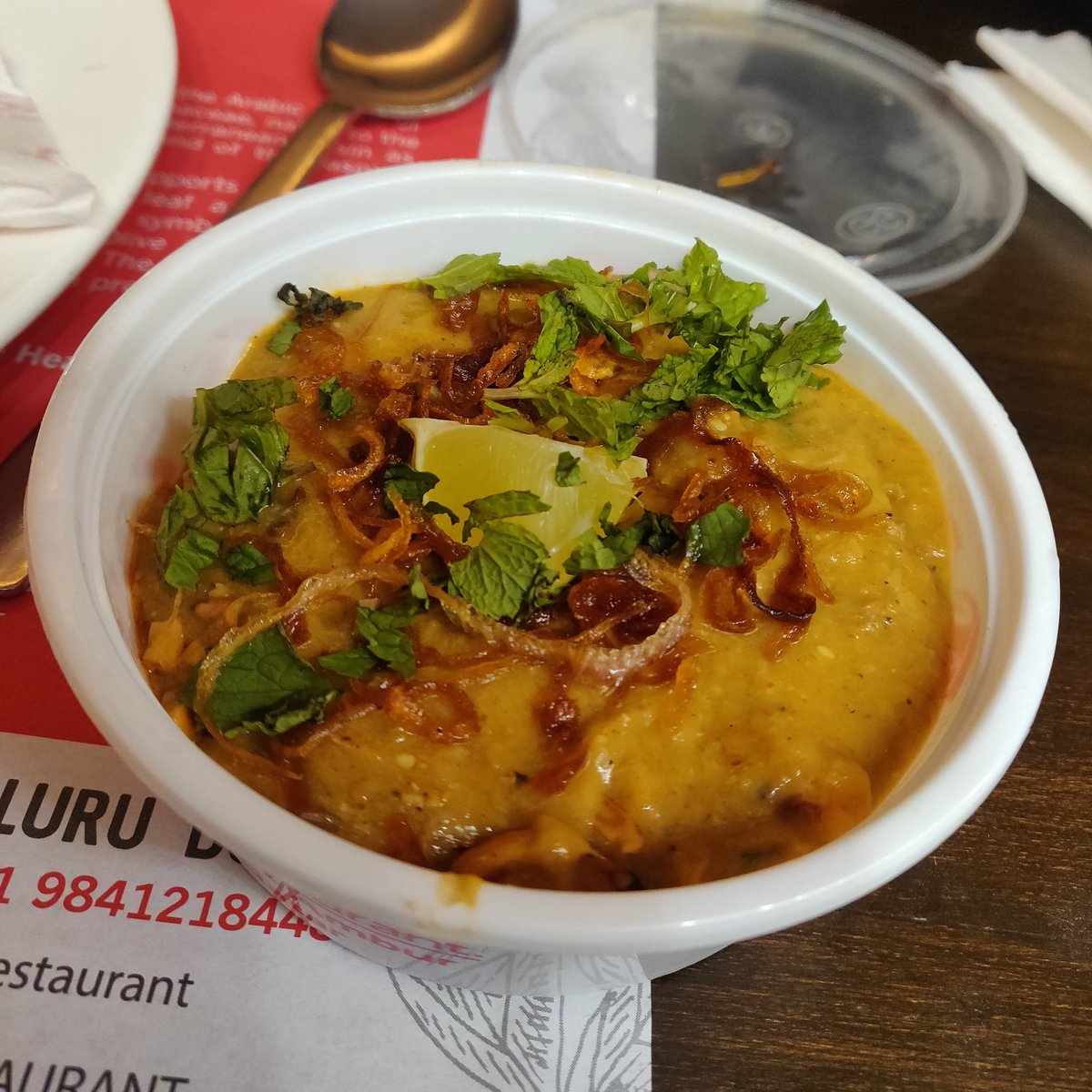 gokoulane's tweet image. Missed #Haleem last year. Finally mission accomplished for this year. #IftarBox #Zaitoon