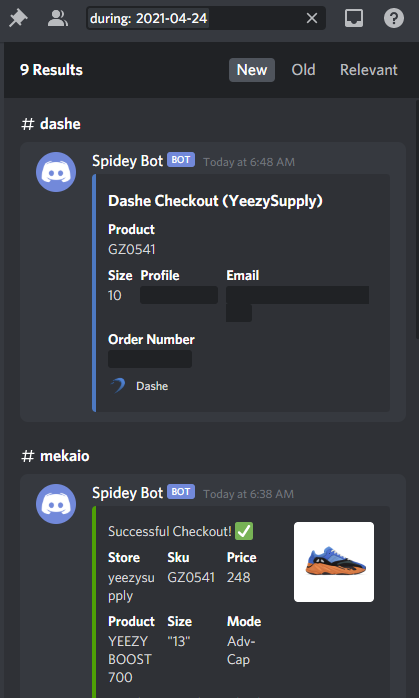 1/6 stuck from @Dashe and 1/1 from @MEKRobotics @OculusProxies @TrinityProxies @Leafproxies @fatalproxies @LacedNetwork