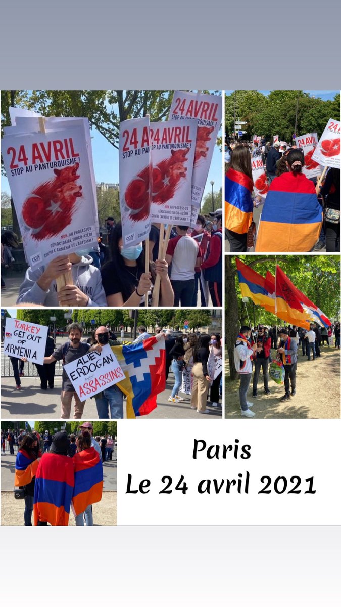 Commémoration du génocide arménien @Bussibus @armenews_NAM @ArmeniaNews_ @AmbaFR_Armenie @SupportArmenia @MEA_CiuP @Elfe_75 @colardemo