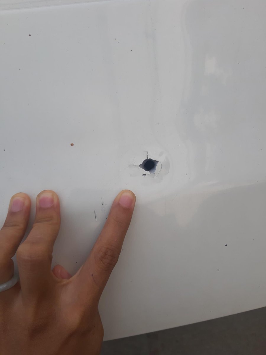 Haruonchill's tweet photo. Terrorists have deployed on the roads of Yangon inspecting all passers-by &amp; vehicles. They fired at a private vehicle after they’ve done inspecting at the corner of Byamaso Road &amp; Waizayantar Road, SouthOkkala this afternoon &amp; no one’s injured.
#WhatsHappeningInMyanmar
#Apr24Coup https://t.co/YnzGR87mpS