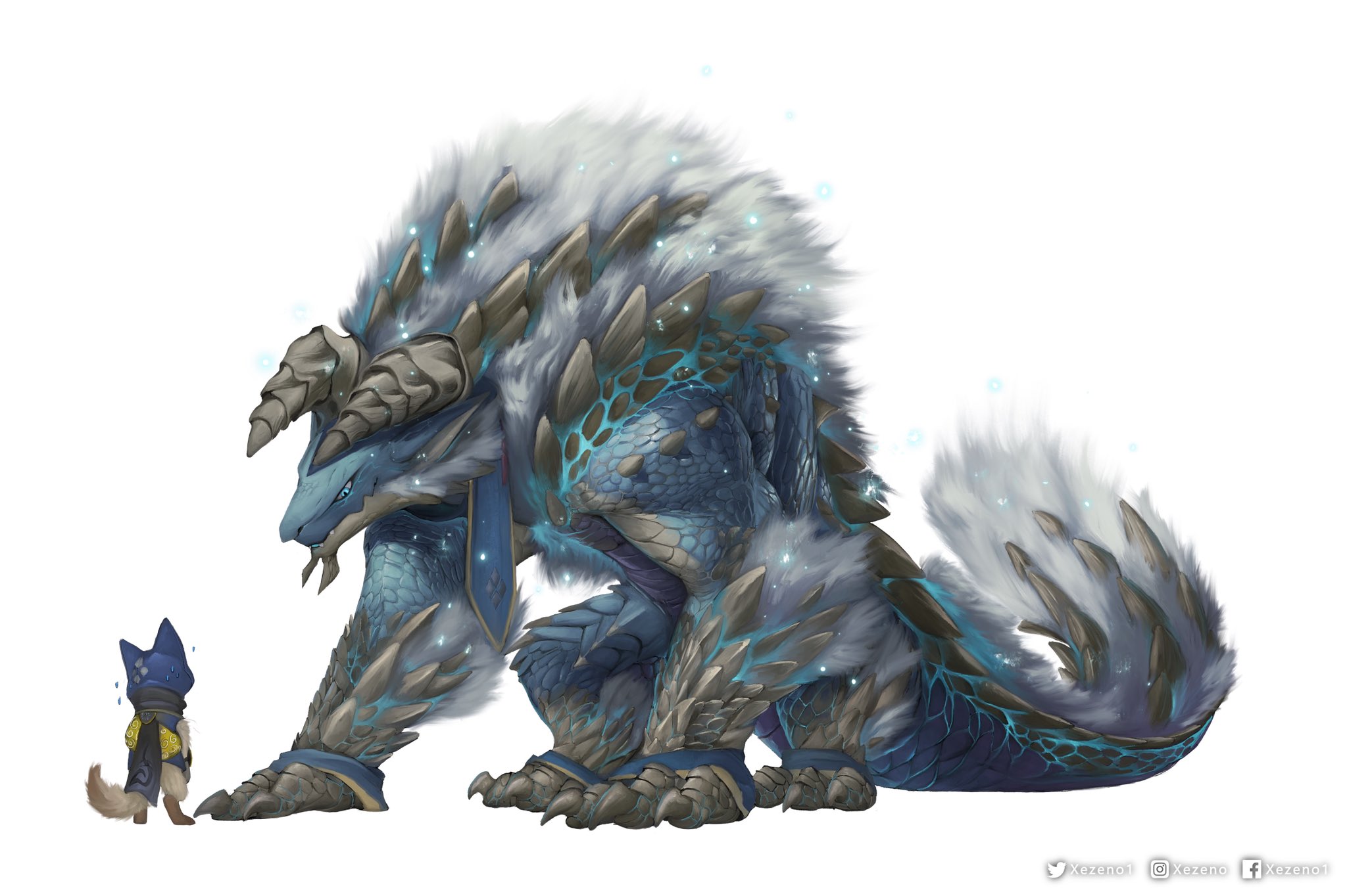 Sparkly Doggo Zinogre. 