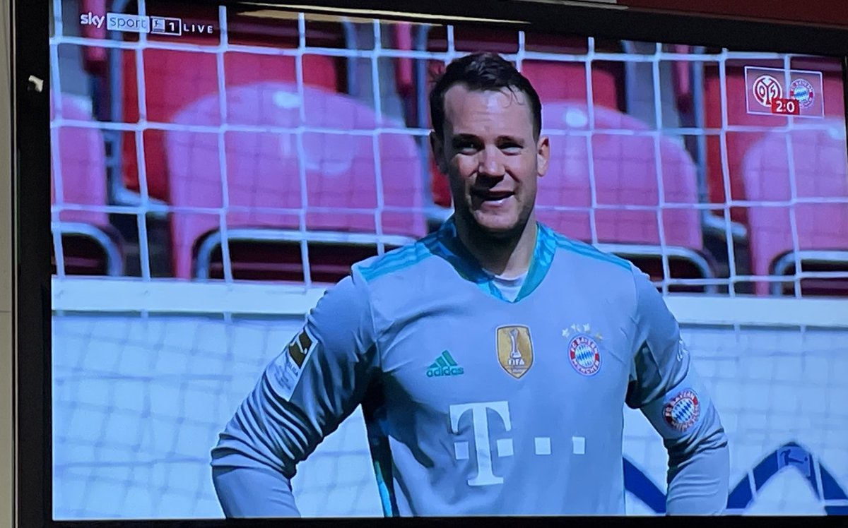 Manuel Neuer’s mistake for the first Mainz goal shows you how he didn’t play cricket when he was younger.If he had, he’d know that you can’t do a long barrier without getting your body behind your arms. Looks like he’s playing volleyball. *sigh*