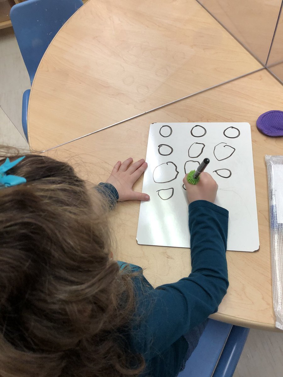 ConnellsCrew's tweet photo. #graphicspractice is getting super tricky with cookie mazes, 🍦, treasure mazes, &amp; sheets of 🍪! We ❤️ challenging ourselves!! #ToolsoftheMind #prewriting @FSDVikings https://t.co/pCovfz9E1q
