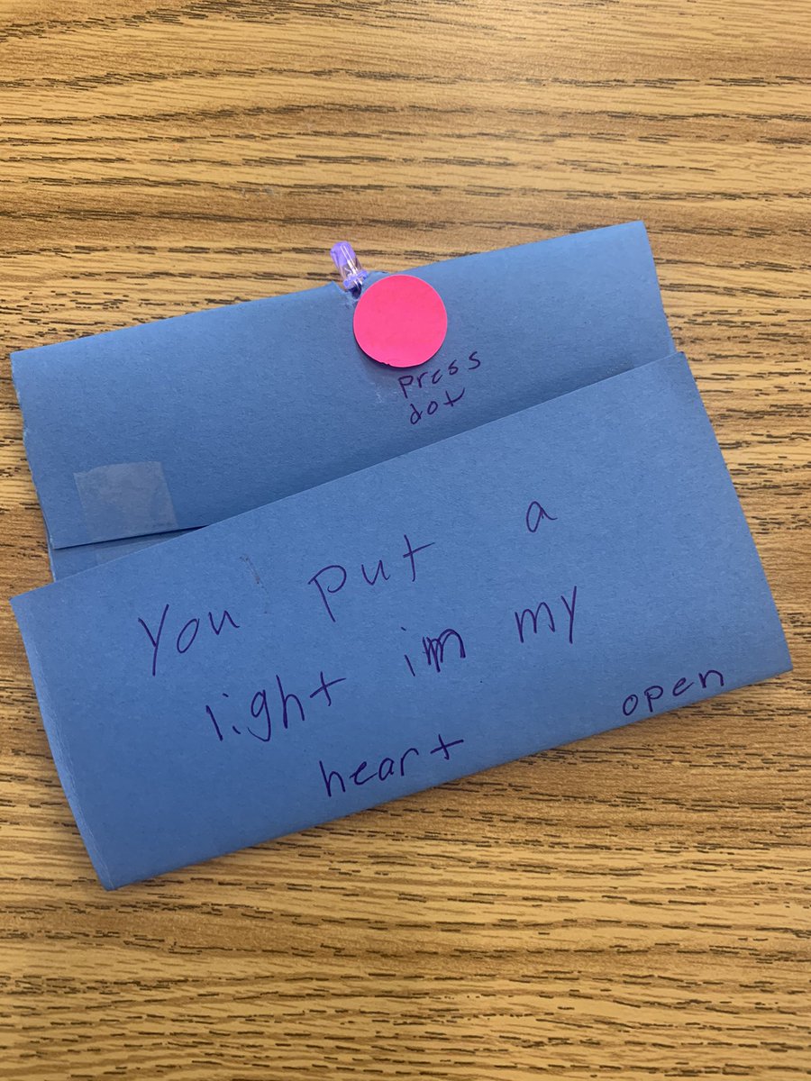 MissGCarpenter's tweet photo. @MrsNellyMES If anyone wants a sneak peek, this is the message that made me hold back tears. ❤️ https://t.co/RURUKldW8O
