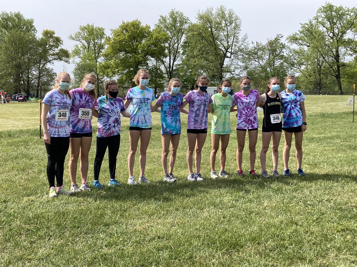 Girls 4A State Team Runner-Ups!!  <a href="/BburgHSBruins/">Blacksburg High</a> @milestatdotcom
