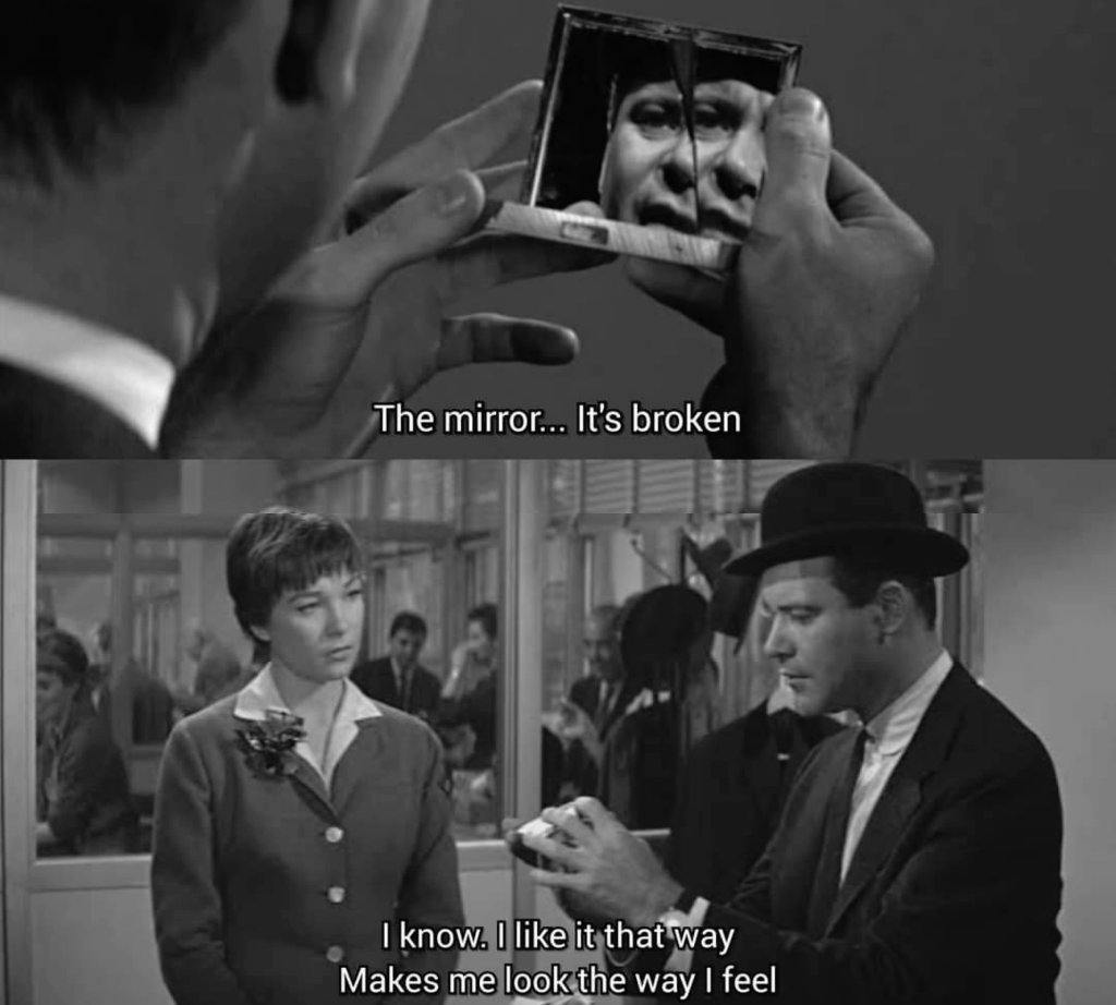 Happy Birthday to Shirley MacLaine.
The Apartment [1960] dir. Billy Wilder  