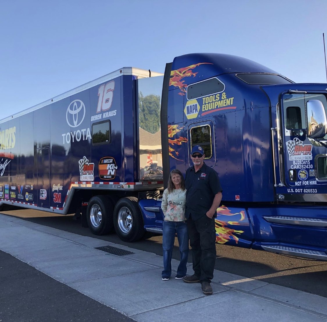 It’s with a sad heart today that we have lost a great team member at BMR NAPA Racing. Wayne Patterson, you are missed. Our thoughts and prayers are with Lolly and Wayne’s Family.