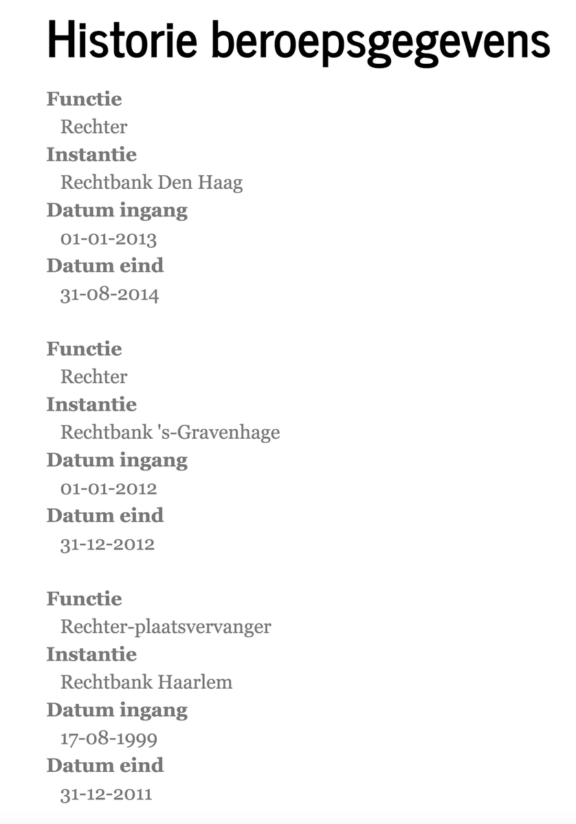 PlugHuig's tweet photo. Tussen 17/8/1999 + 31/12/2011 was advocaat Hans Vetter (Van Till advocaten) tevens rechter plv
@rb_noordholland Haarlem.

Kan @RechtspraakNL alle uitspraken publiceren waar Vetter met 'n dubbele pet zaken afhamerde?

#Schepel #GuidoR #Makkink #Vinkesteijn
https://t.co/b83jSx3hXn https://t.co/quEnuFGdeZ