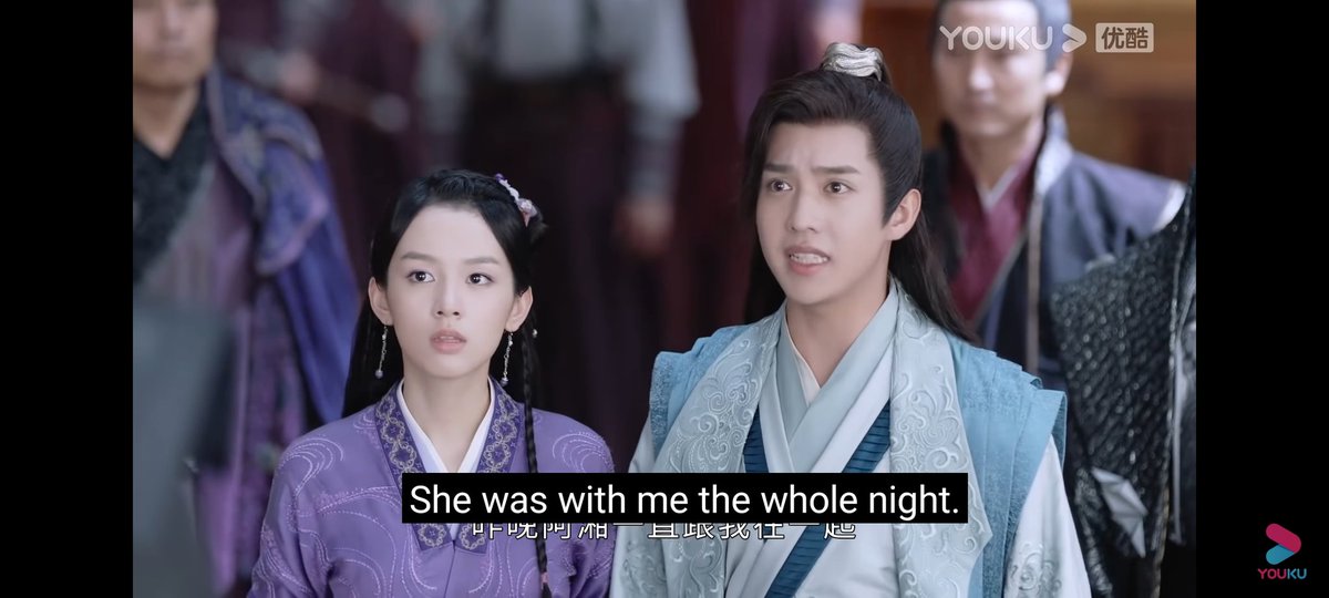 Hey, remember when I wasn't a big fan of Xiang. Yeah, me either. Wei Ning with the assist but probably not the smartest alibi. How scandalous.  #amwatching  #WordOfHonor