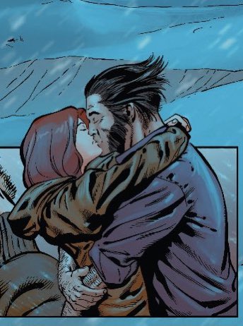 Amandasfire1's tweet photo. Day 5. Let’s just enjoy this perfect sweet moment and forget that Jean’s face morphs into Charles’ in the next panel. It will forever haunt my nightmares. But I know ProfX/Logan is probably somebody’s OTP, so I won’t judge. Ok I will, but silently. #jeanxlogan https://t.co/akphuL4nlx
