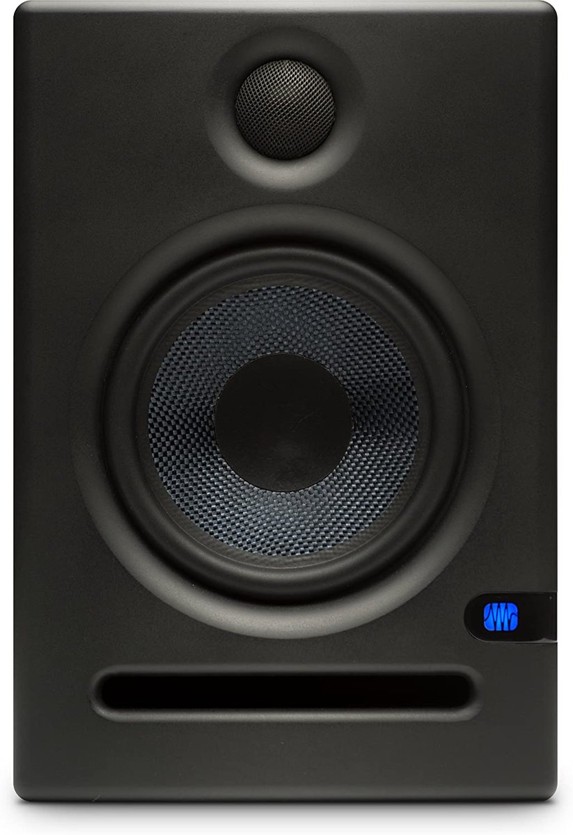Here are the ones I recommend. JBL 305P MkII. Yamaha's HS5, Presonus(Eris E5), and the Klipsch R-15PM. I personally use the HS5 and 8. The bass on all these speakers are so good you do not need a sub-woofer but you can add one if you like. The R-15PM has a built-in DAC. 3/6