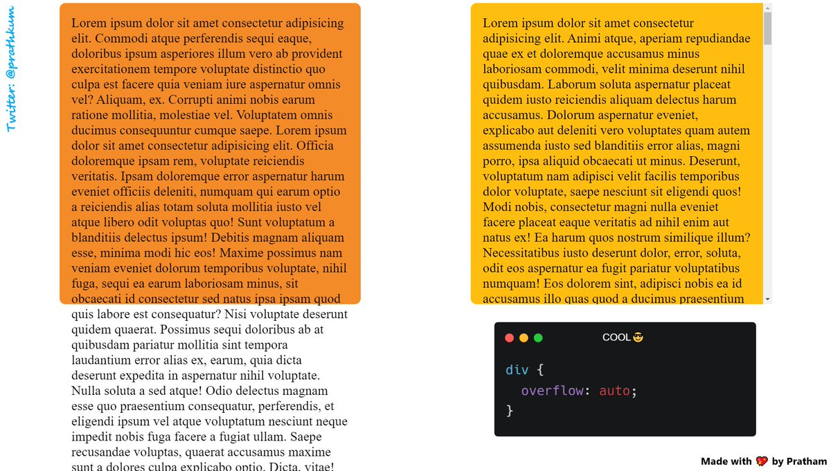 Prathkum's tweet image. HTML and CSS tips 💡

Take a look at these four amazing infographics 👀