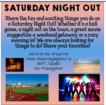 EntizneTeam's tweet photo. Share the fun and exciting things you do on a #SaturdayNightOut Whether a ball game, night on the town, movie night or a cozy evening in! https://t.co/FOpE2g6xgE