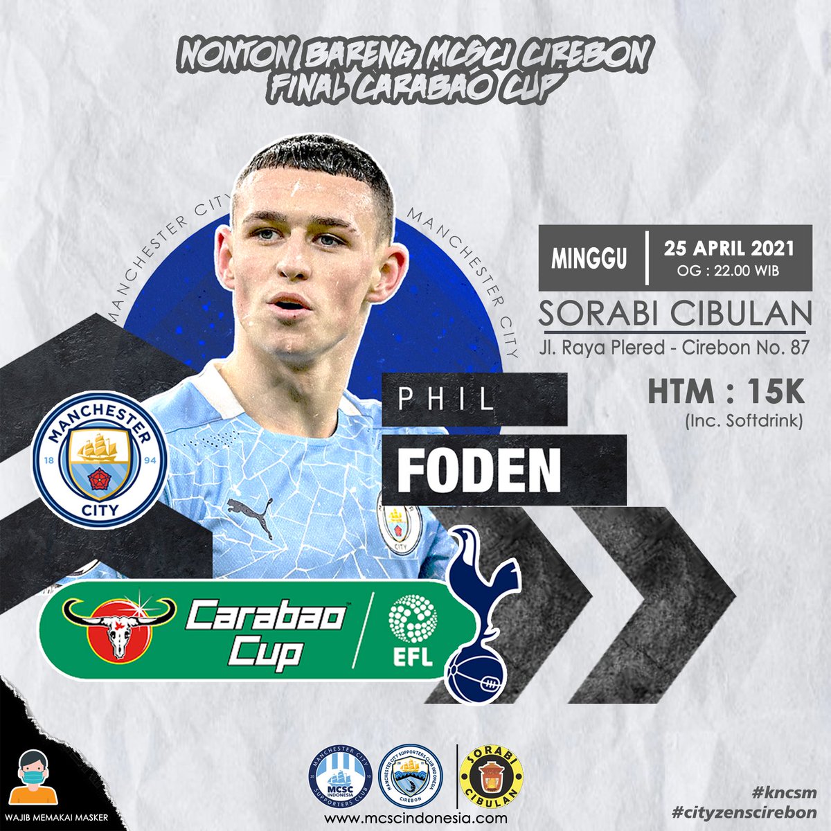 Nobar Final Carabao Cup 2021
