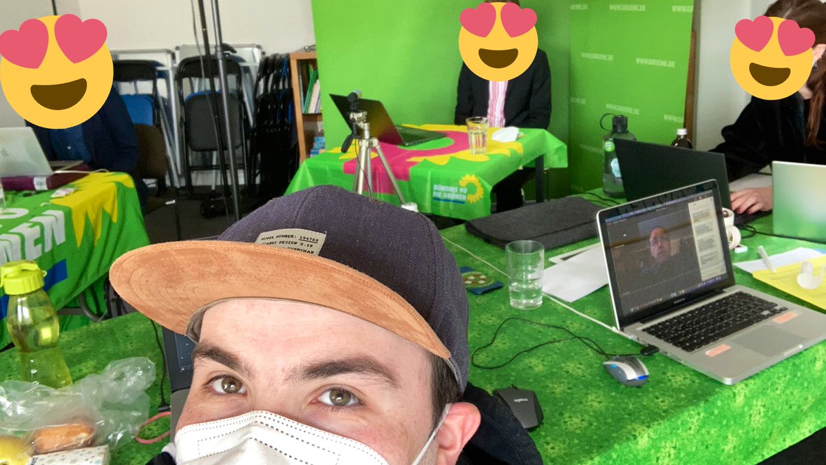 Wir haben heute unsere erste digitale Kreismitgliederversammlung gerockt: Mit Rekordbeteiligung und Rekordlänge (6 Stunden). <a href="/gruene_os_land/">Grüne_OS_Land</a>, ich würde sagen #AllesIstDrin, danke! 🌻💚